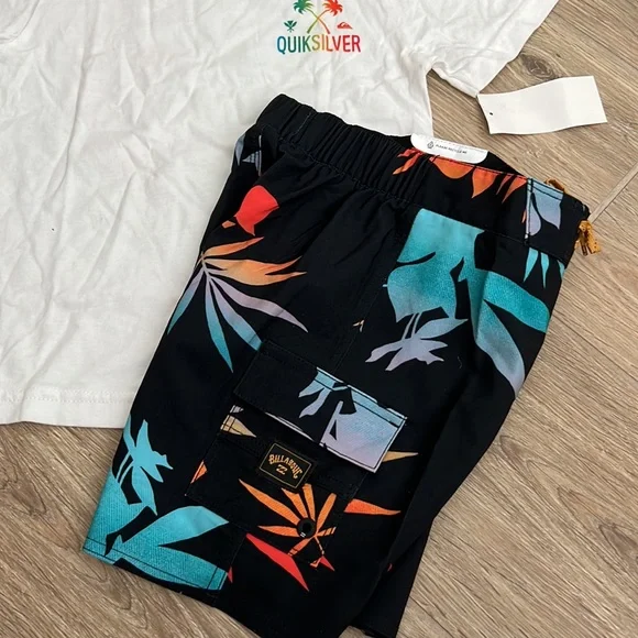 🌴 BILLABONG BOARDSHORTS AND SHIRT SET FOR BOYS NWT 🌴 - Picture 9 of 9